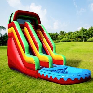 Double Slide Bounce House